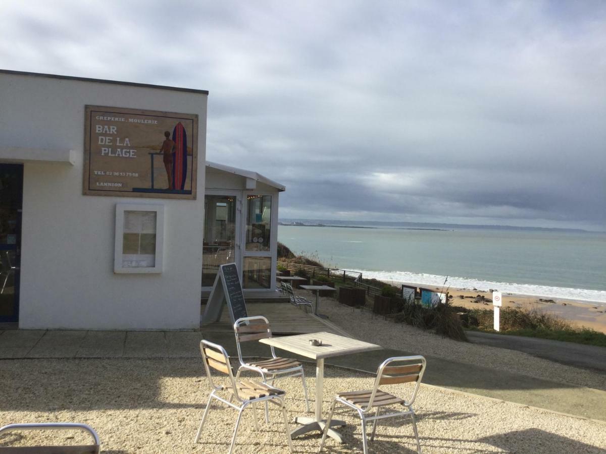 La Maison De La Plage Beg Leguer Lannion Eksteriør bilde